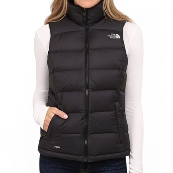 The North Face Jackets & Blazers - The North Face Nuptse Vest Puffer Gorpcore Granola Women Hiking Nylon Black Down